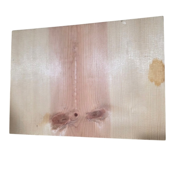 Wooden Cheese Board Stamped La Fromagerie 11" X 8" - Picture 2 of 3